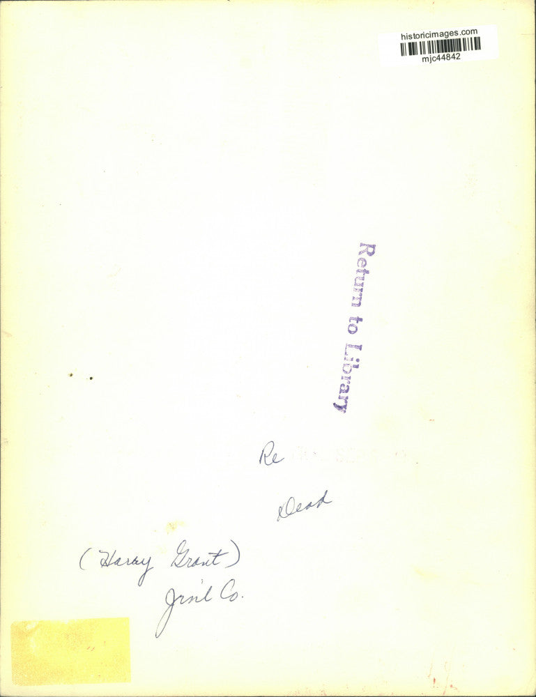 Press Photo Portrait of Harry J. Grant, Chairman of Board at Milwaukee Journal