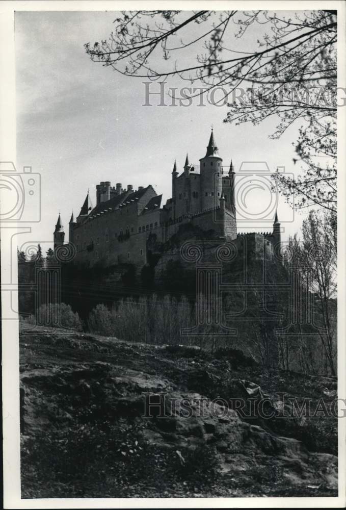 1970 Press Photo The Alcazar in Segovia, Spain, an Architectural Gem - mjc44856