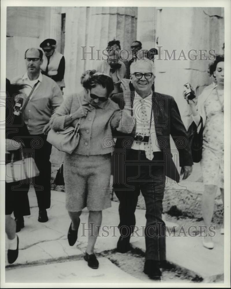 1972 Press Photo Arville Schaleben, Milwaukee Journal Newspaper Executive