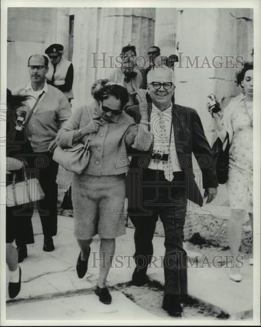 1972 Press Photo Arville Schaleben, Milwaukee Journal Newspaper Executive