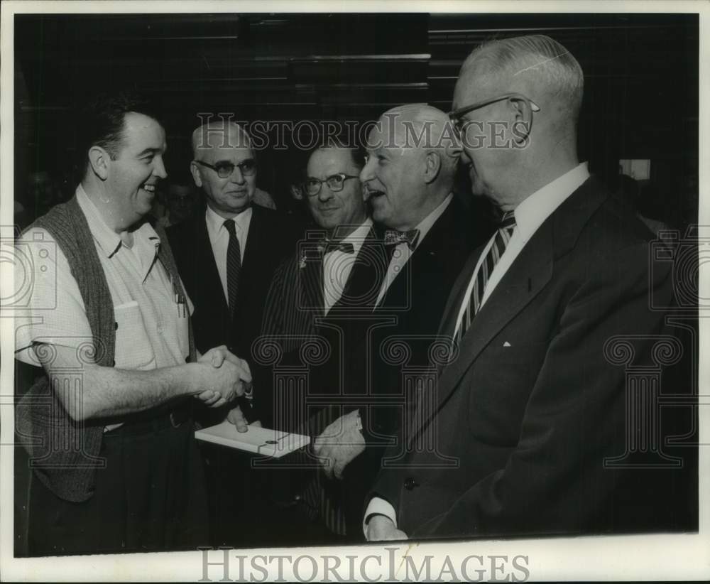 1962 Press Photo The Milwaukee Journal Composing Room Employees - mje00336- Historic Images