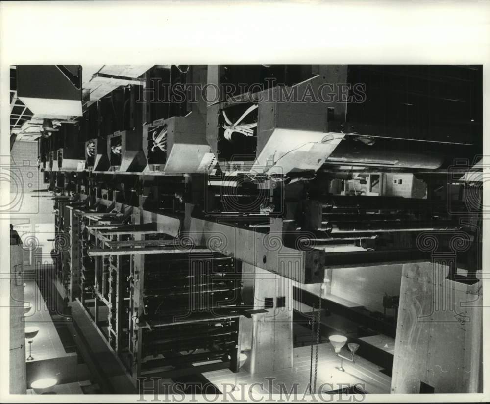 1961 Press Photo The Milwaukee Journal Press Room Department - mje00425- Historic Images