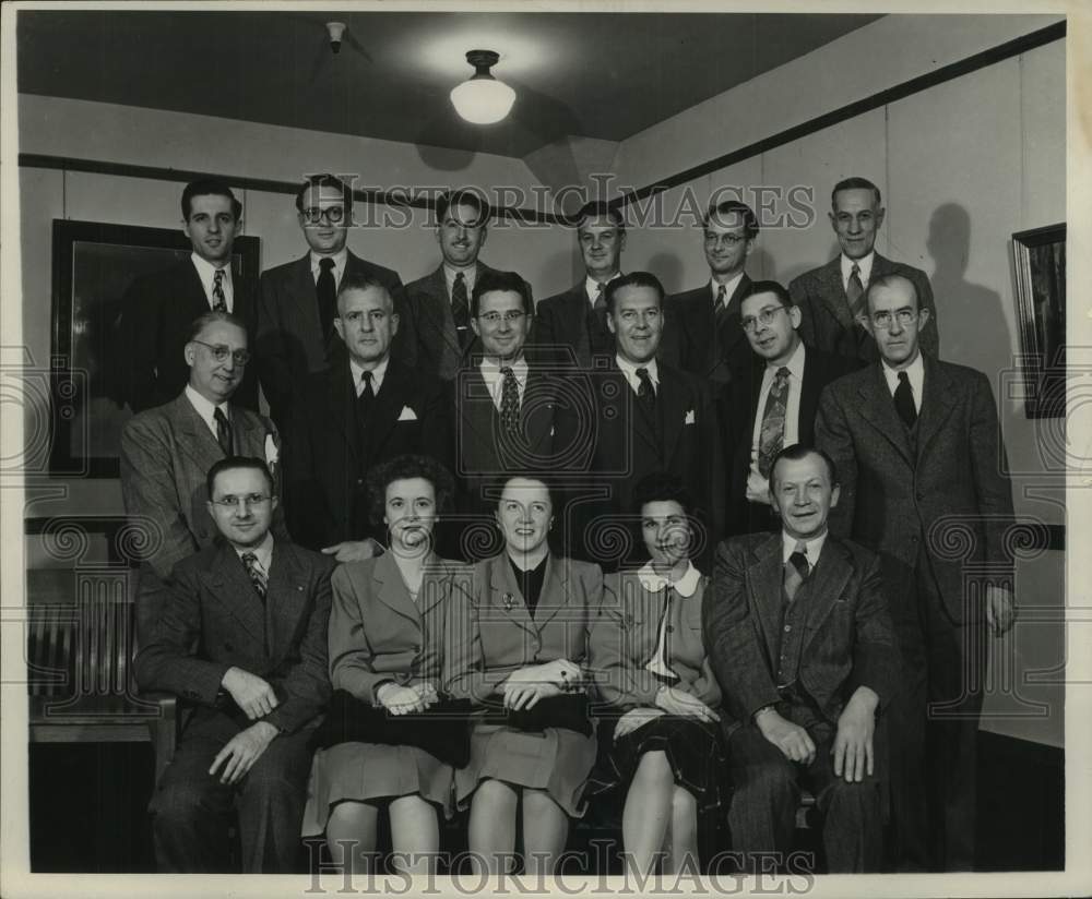 1949 Press Photo The Milwaukee Journal Promotion Department Employees- Historic Images