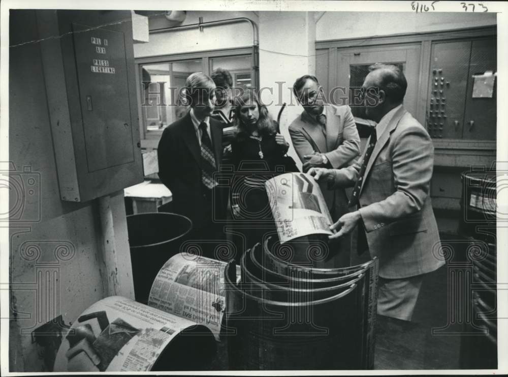 1977 Press Photo Milwaukee Journal Unitholders Council Members - mje01678- Historic Images