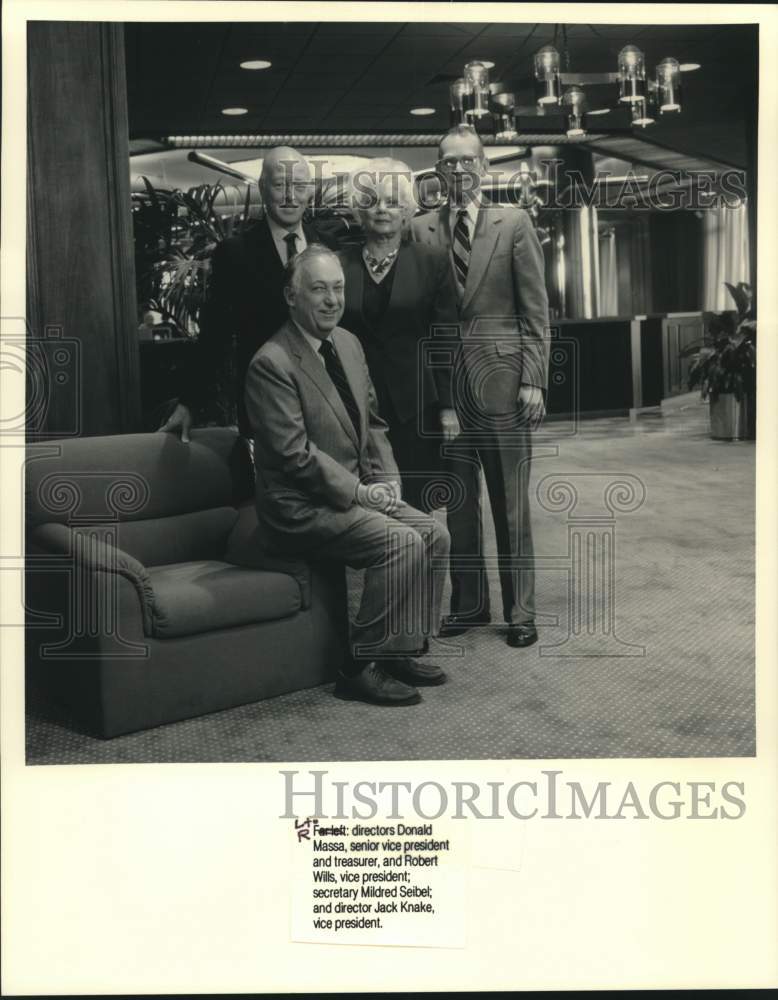 1986 Press Photo Milwaukee Journal Board of Directors - mje01802- Historic Images