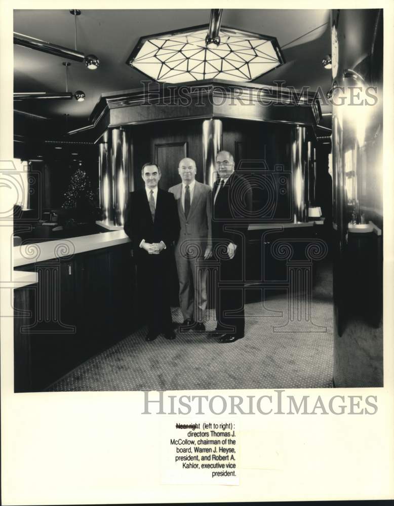 1986 Press Photo Milwaukee Journal Board of Directors - mje01809- Historic Images