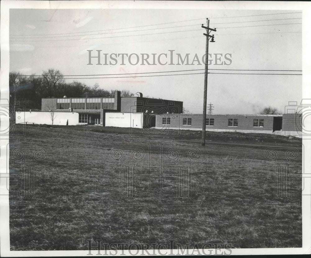 1956 Press Photo Wisconsin National Guard Armory, Madison - mjm01561
