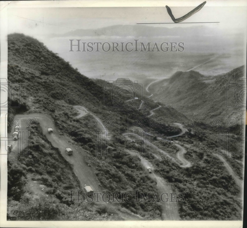 1942 Press Photo World War II - Ethiopian Prisoners of War in British Convoy