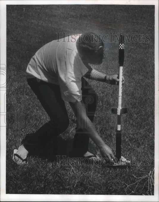 1961 Press Photo Scott McElroy with Homemade Rocket, Mequon - mjm04494- Historic Images