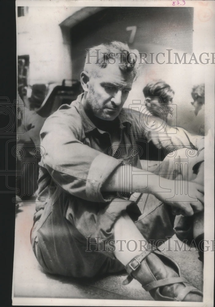 1953 Press Photo Korean War - Captain Ambrose Nugent, Prisoner of War- Historic Images