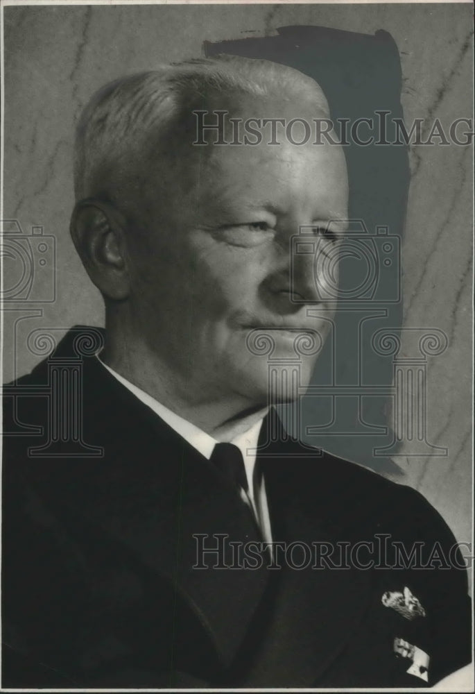 1950 Press Photo Admiral Chester Nimitz, headed navy forces in the Pacific