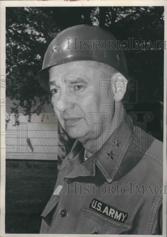 1965 Press Photo General John A. Dunlap, United States Army - mjm04698- Historic Images