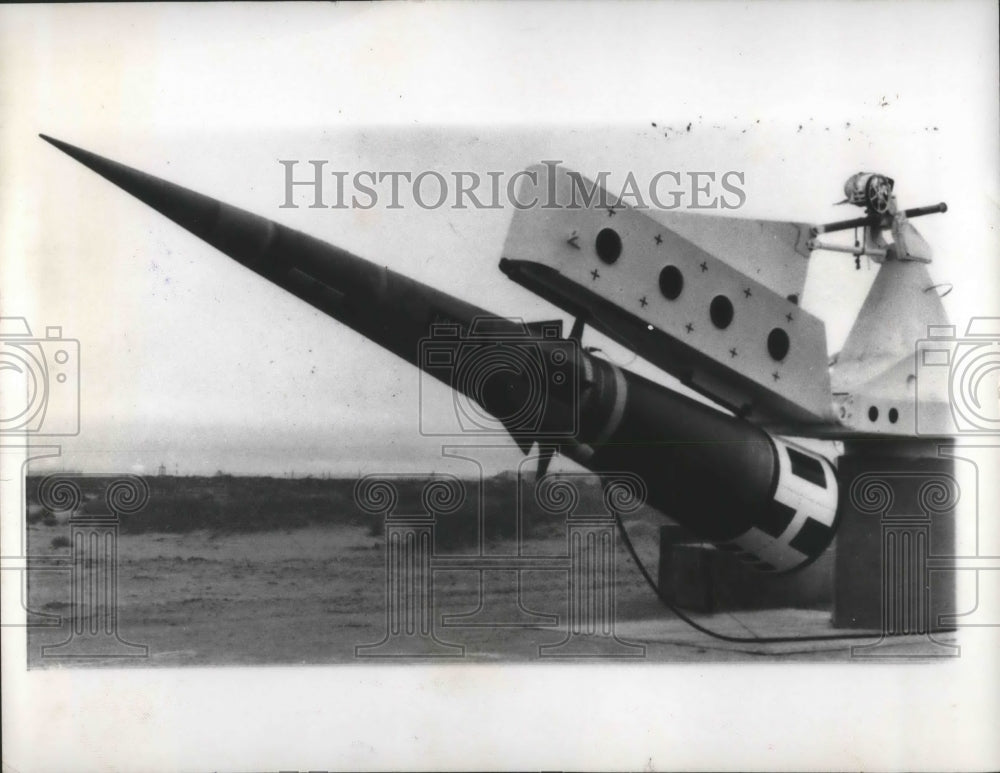 1968 Press Photo United States Army&#39;s short-range Sprint missile - mjm04906- Historic Images