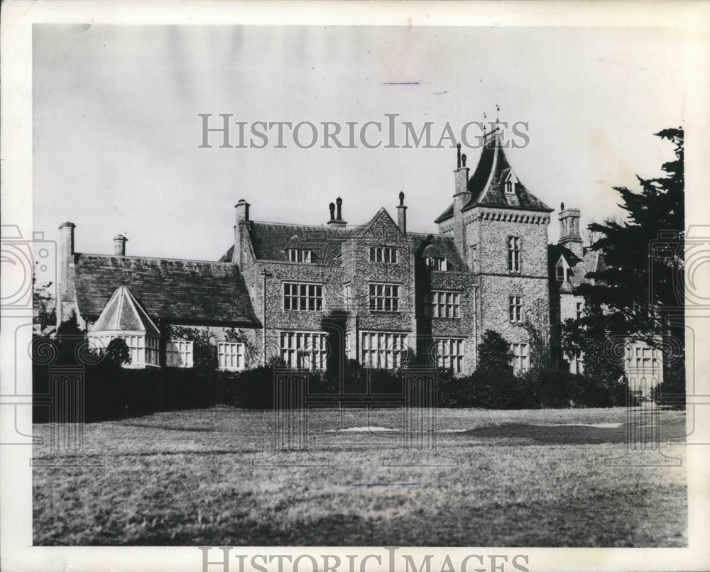 1942 Press Photo Adsdean House, Mountbatten Mansion, Chichester, england- Historic Images