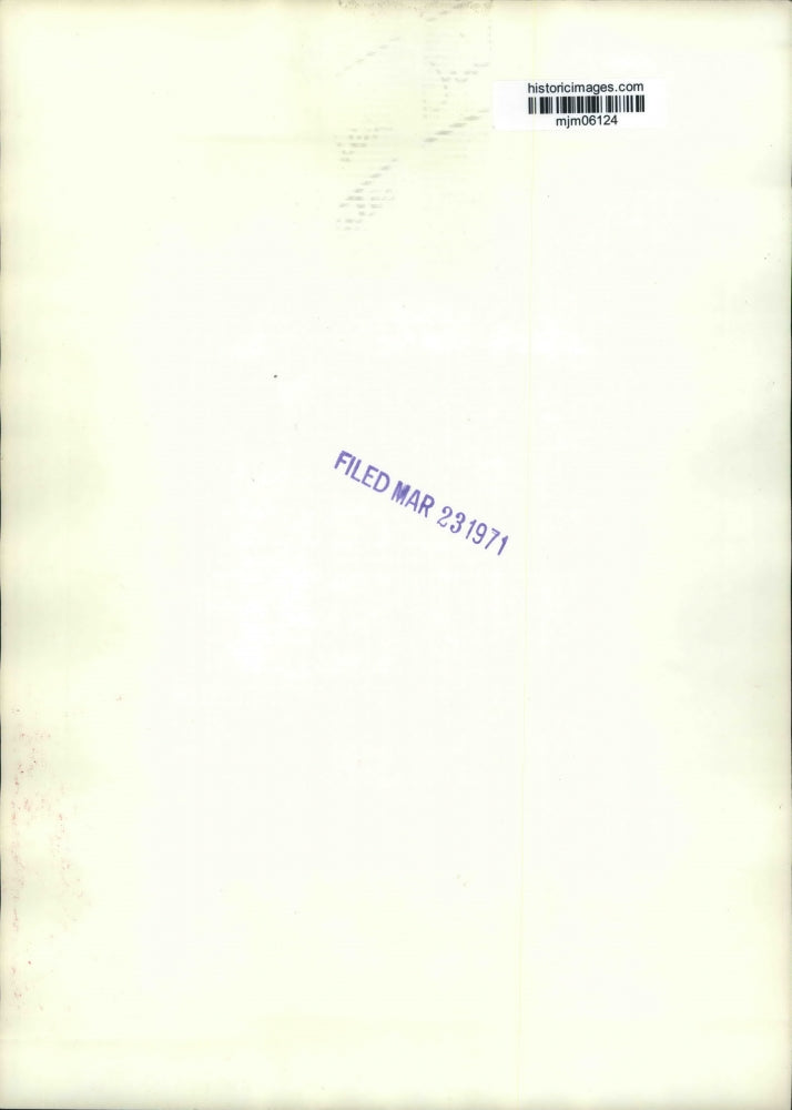 1971 Press Photo Captain Aubrey Daniel At Court Marshall, Fort Benning