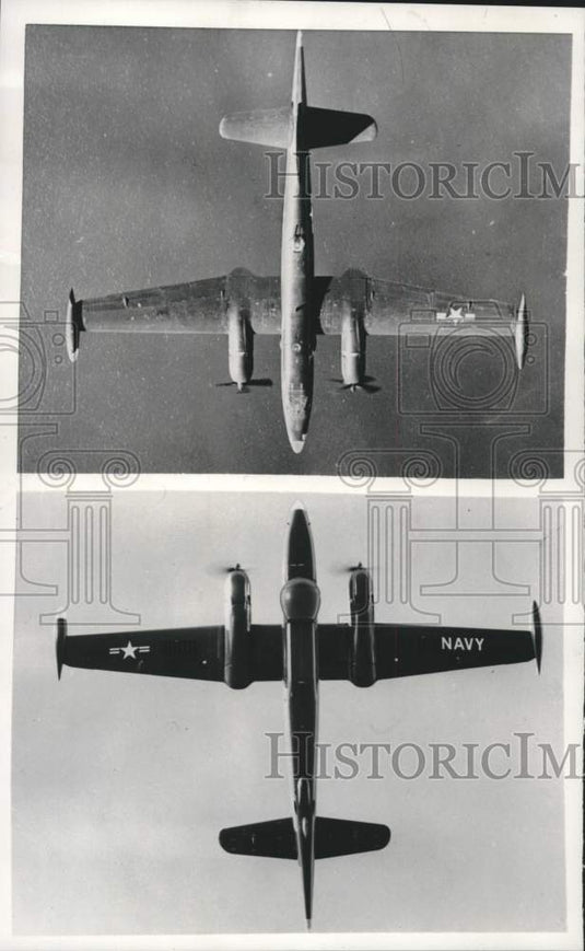 1954 Press Photo Lockheed P2V Neptune, United States Navy Plane - mjm07377