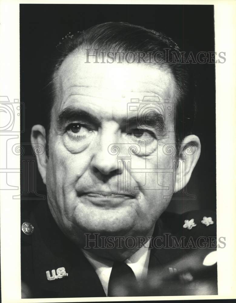 1980 Press Photo David C. Jones, Chairman of the Joint Chiefs of Staff