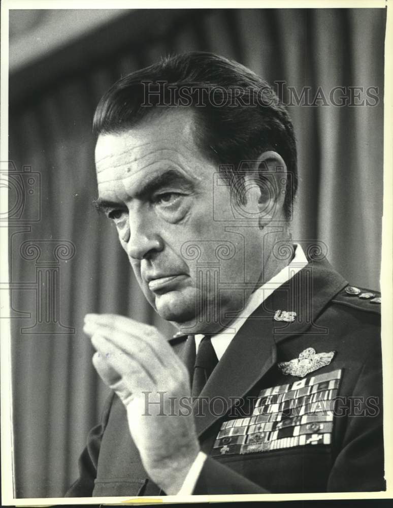 1978 Press Photo General David Jones, Chairman of the Joint Chiefs of Staff