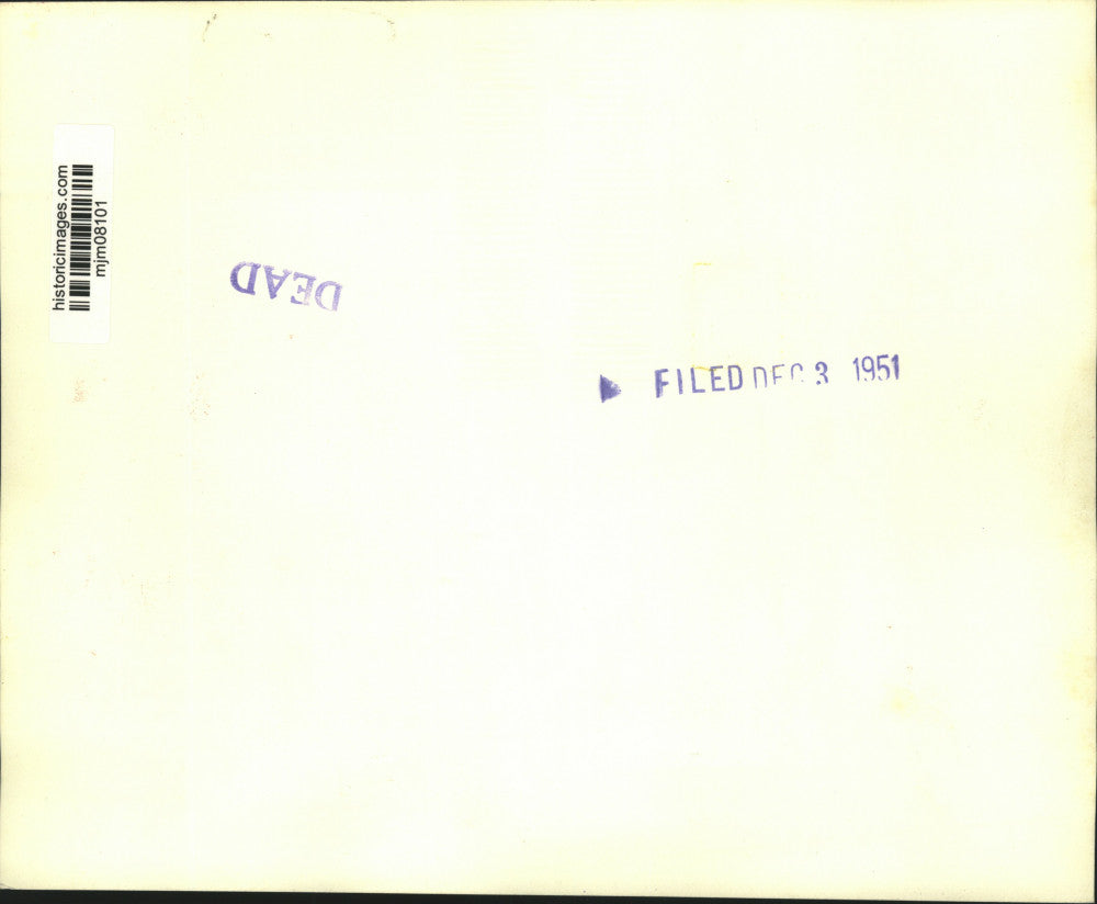 1951 Press Photo Gen J. Lawton Collins greets Sec of the Army Frank Pace, Jr