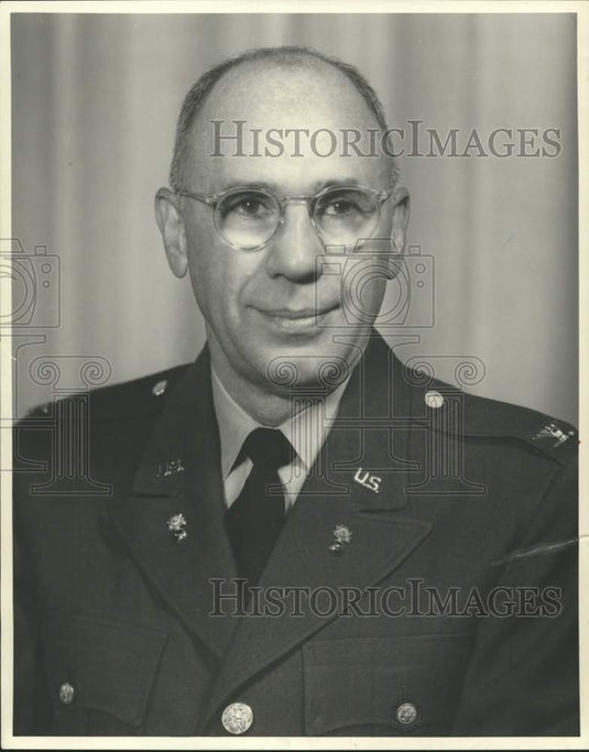 1959 Press Photo Colonel Samuel Smellow, Deputy Commander, US Army, Illinois