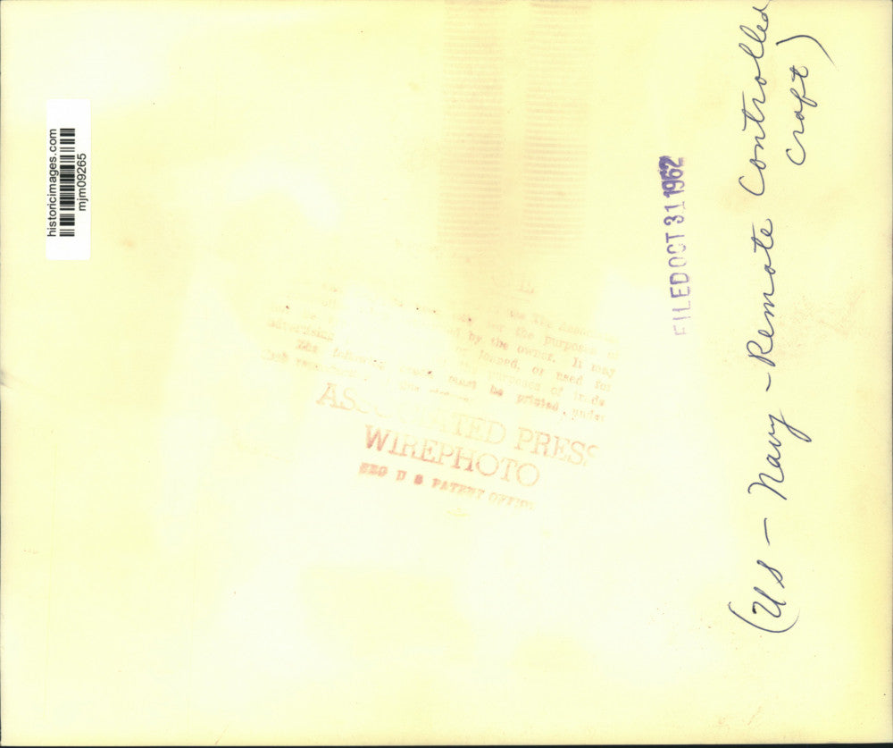 1962 Press Photo USN High Speed Target Drone, Q-2C Firebee Takes off from Ground