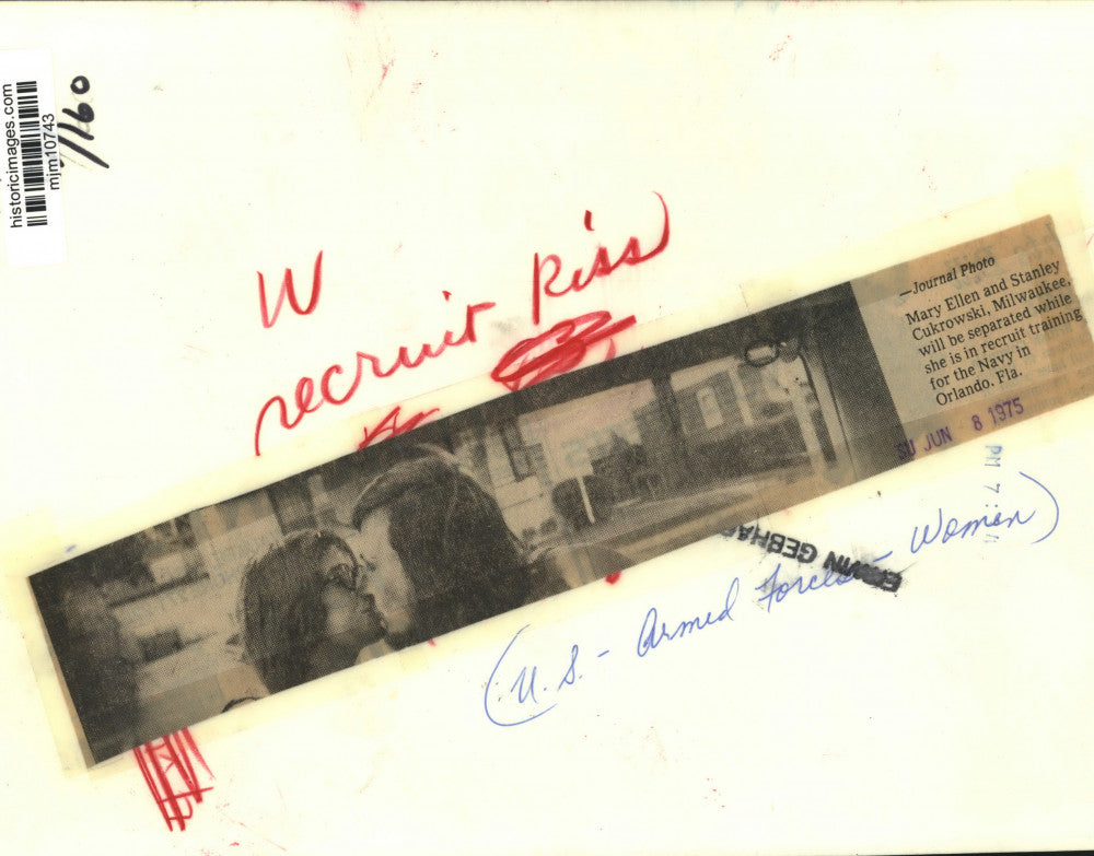 1975 Press Photo Mary Ellen and Stanley Cukrowski, Milwaukee, Wisconsin