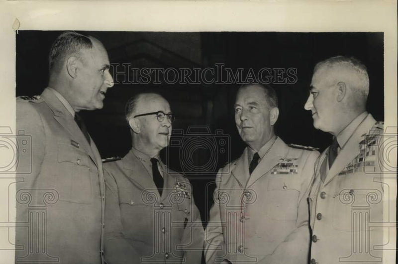 Load image into Gallery viewer, 1953 Press Photo Four of President's candidates for top military posts, senate
