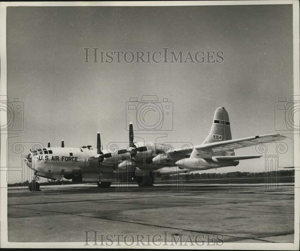 1955 Press Photo WB-50 weather reconnaissance plane converted from a bomber- Historic Images