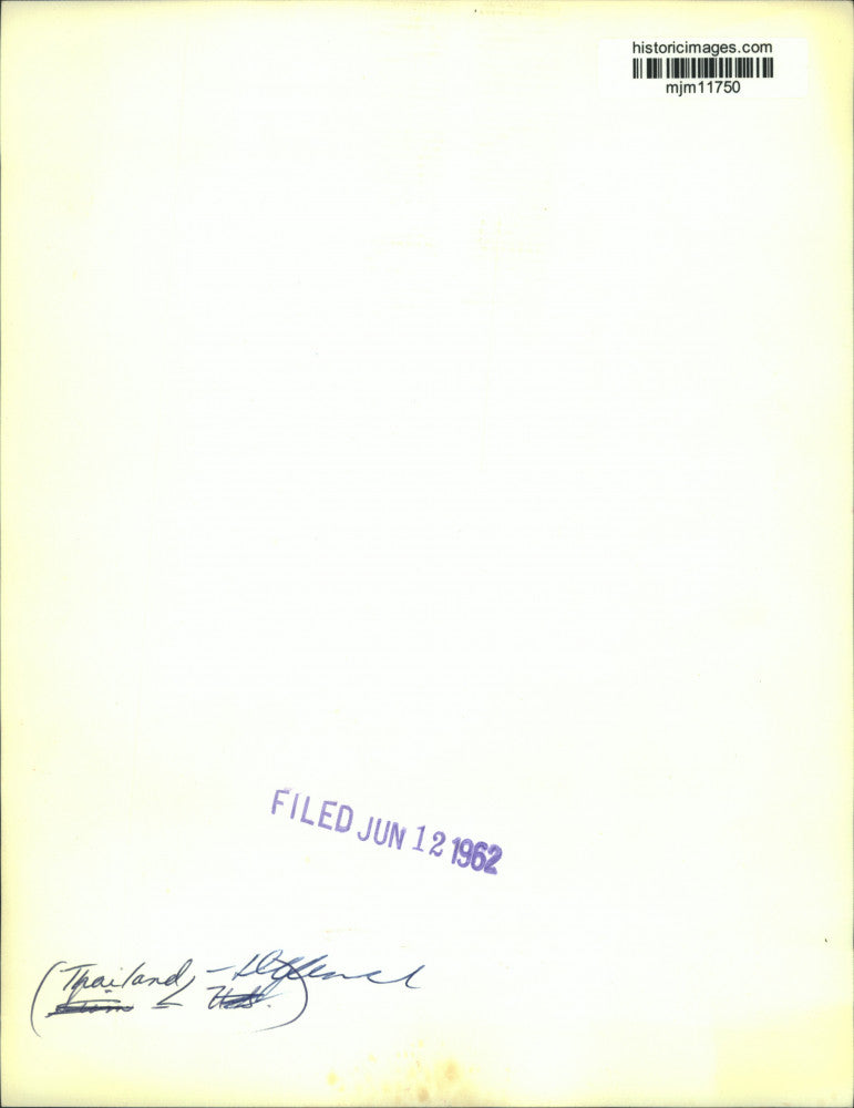 1962 Press Photo U.S. Marines in Thailand inside shelters they devised