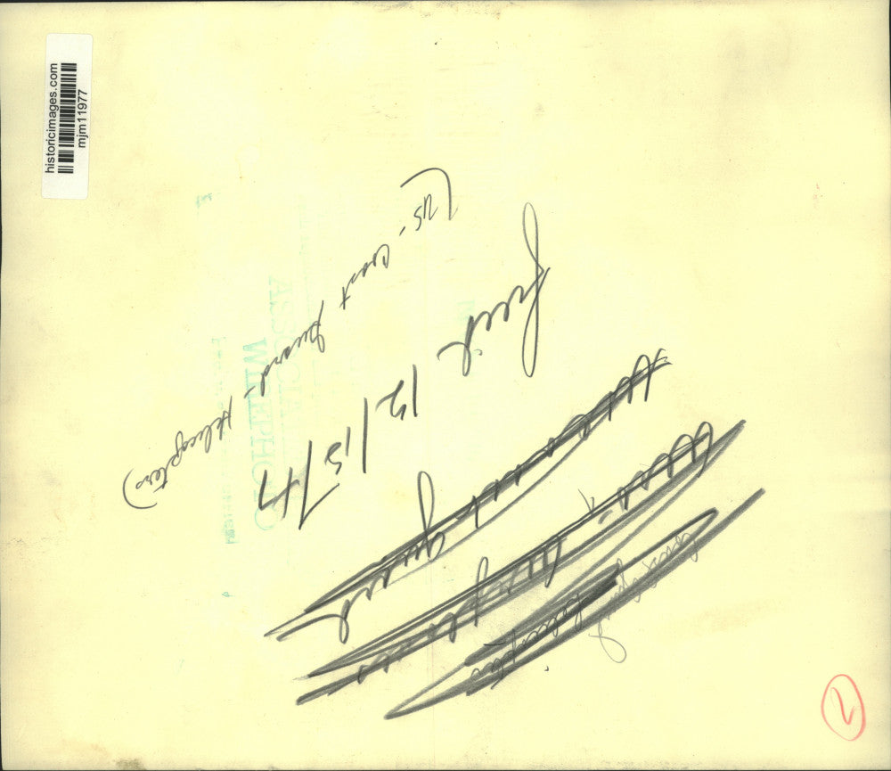 1947 Press Photo United States Coast Guard helicopter, Goose Bay, Labrador