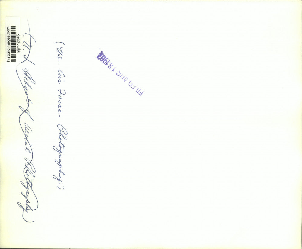 1967 Press Photo Historical photo taken by US School of Aerial Reconnaissance