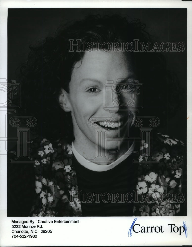 1995 Press Photo Carrot Top, comedian - mjp00211- Historic Images