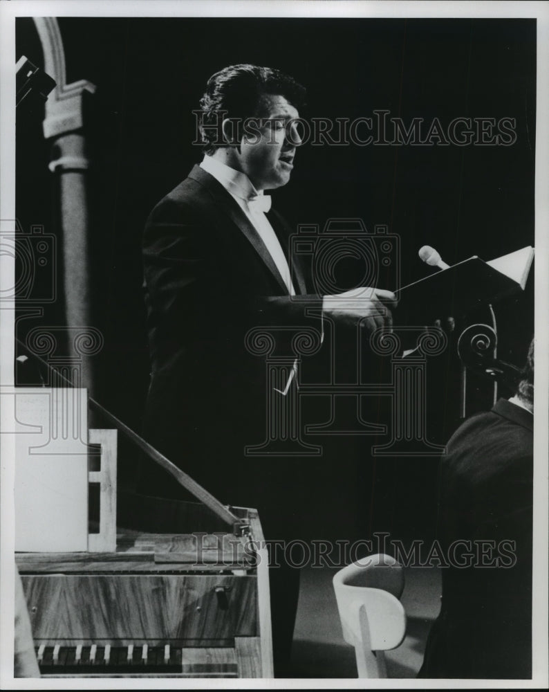 1971 Press Photo Charles Bressler, tenor - mjp00392- Historic Images