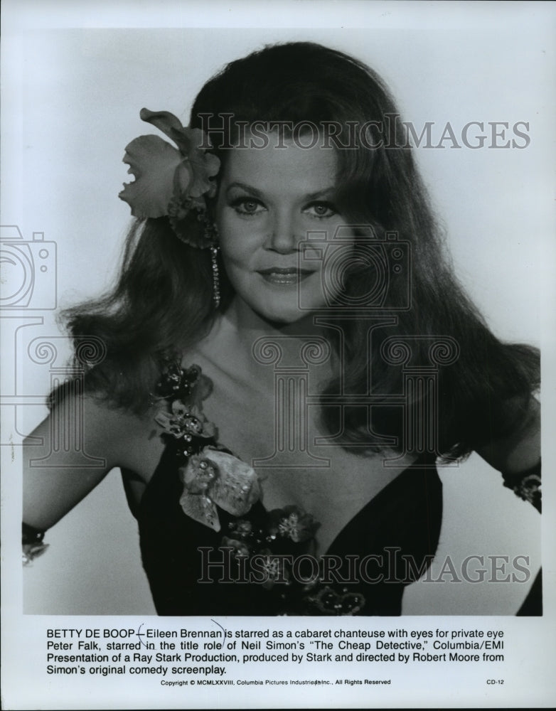 1979 Press Photo Eileen Brennan in "The Cheap Detective" - mjp00419- Historic Images