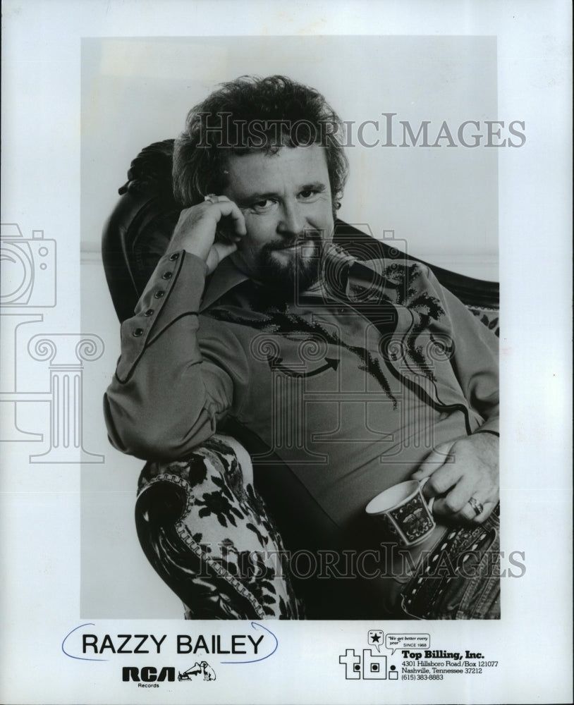 1981 Press Photo Razzy Bailey, musician - mjp00561- Historic Images