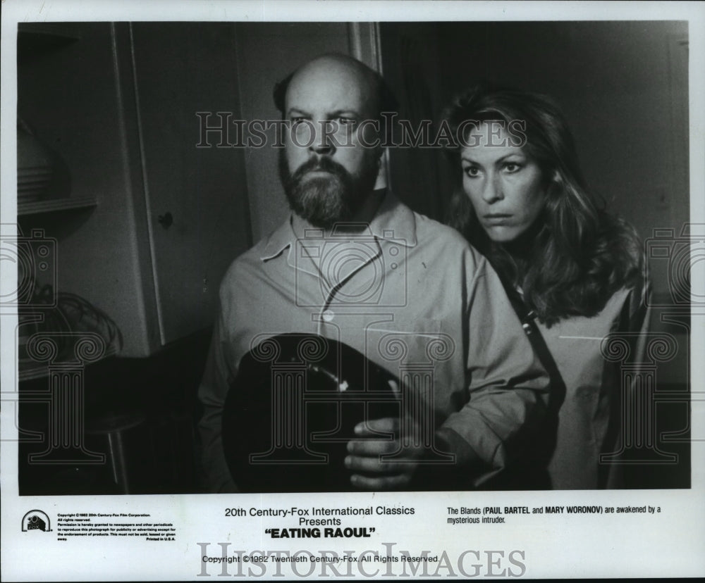 1983 Press Photo Paul Bartel and Mary Woronov in &quot;Eating Raoul&quot; - mjp00720- Historic Images