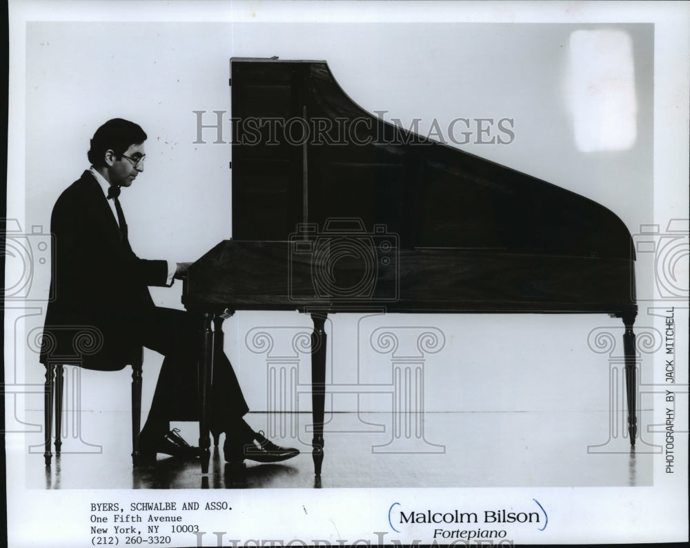 1990 Press Photo Malcolm Bilson, fortepiano - mjp00726- Historic Images