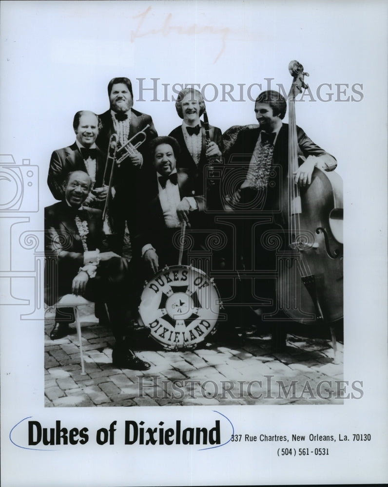 Load image into Gallery viewer, 1978 Press Photo Dukes of Dixieland, band - mjp01009

