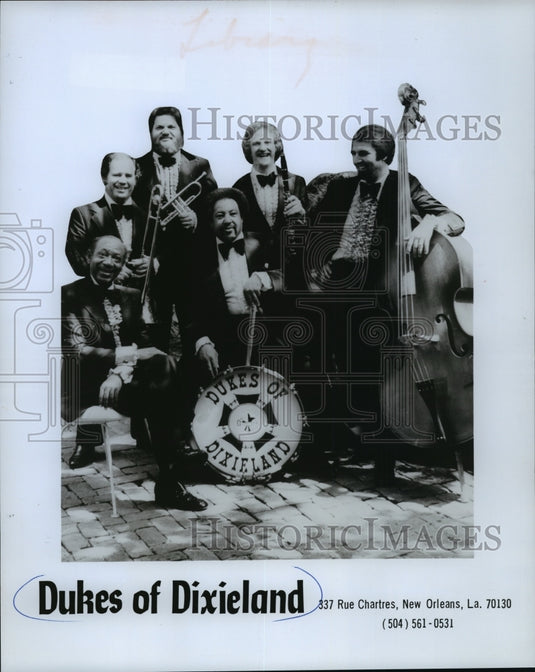 1978 Press Photo Dukes of Dixieland, band - mjp01009