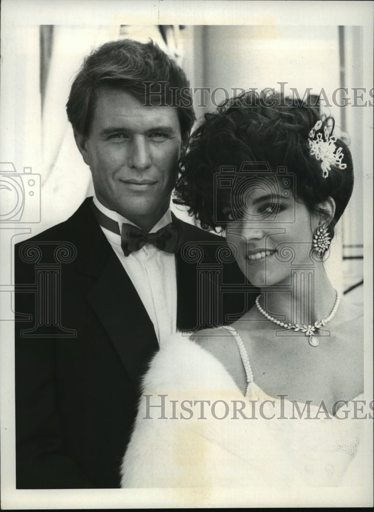 1986 Press Photo Madolyn Smith and Tom Berenger in If Tomorrow Comes - mjp01089- Historic Images