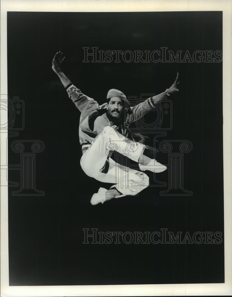 1989 Press Photo Gary Deloatch in The Stack-Up - mjp01094- Historic Images