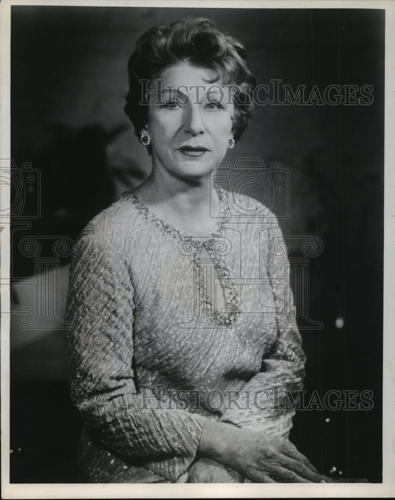 1968 Press Photo Dame Judith Anderson Plays Lead in Hamlet in MIlwaukee- Historic Images