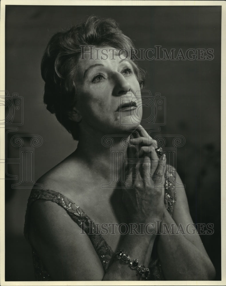 1970 Press Photo Judith Anderson, actress - mjp01104