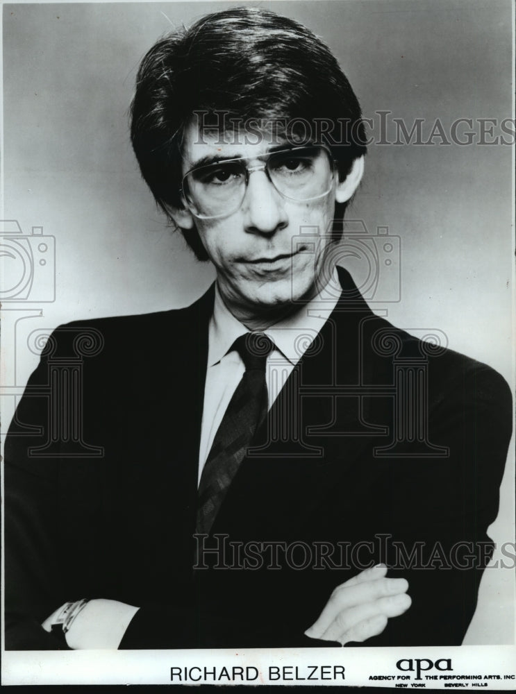 1989 Press Photo Richard Belzer, stand-up comedian - mjp01165- Historic Images