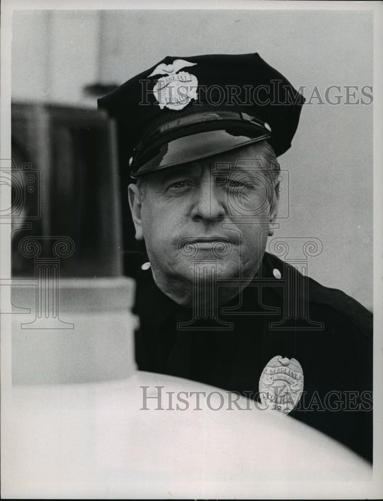 1967 Press Photo Ben Alexander as Officer on Dragnet - mjp01242- Historic Images