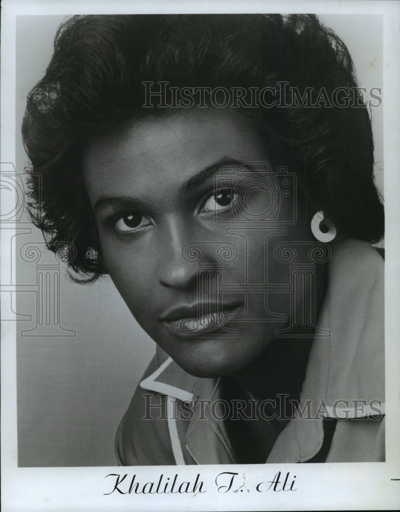 1979 Press Photo Khalilah Ali, actress, ex-wife of Muhammad Ali - mjp01261- Historic Images