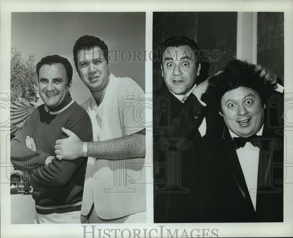 1967 Press Photo Allen &amp; Rossi, comic duo - mjp01418