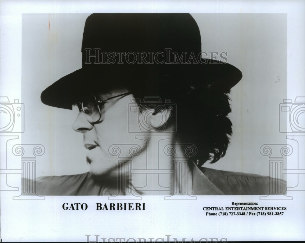 1986 Press Photo Gato Barbieri, musician - mjp01480- Historic Images