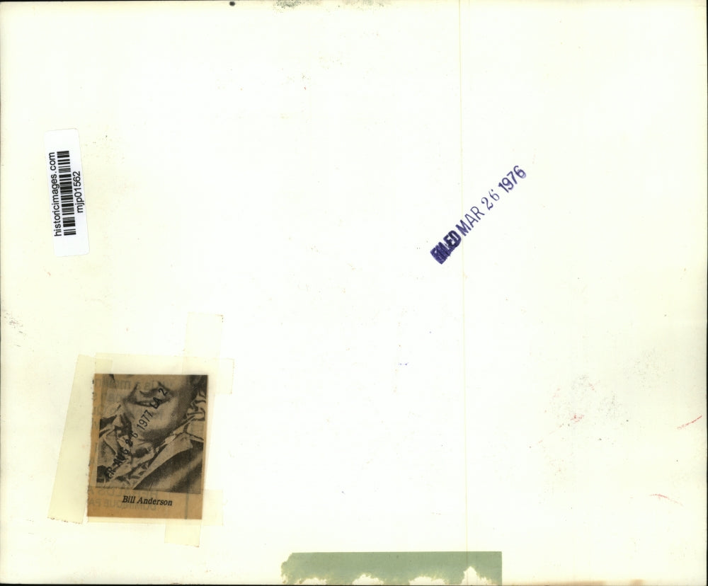 1976 Press Photo Bill Anderson, singer and songwriter - mjp01562