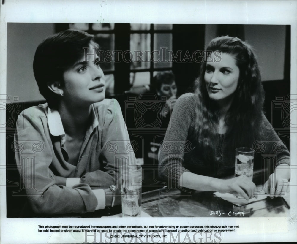 1982 Press Photo Nastassja Kinski and Annette O'Toole in Cat People - mjp01605- Historic Images